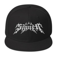 Image 2 of Flame Snapback Hat