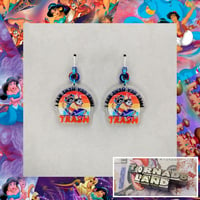 Aladdin 'Trash' Animals Earrings