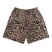 Image 2 of NAMING PRODUCTS IS HARD BUT THESE SHORTS ARE COMFY Leopard Sherbet