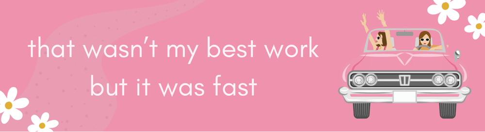 Image of Best Work Bumper Sticker 10x3