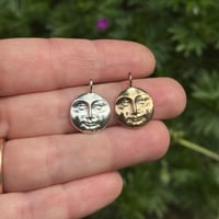 Image 3 of Made to order Mini Moon Face pendant or ring