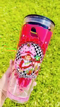 Image 1 of 24oz Acryic Strawberry Lava Cup