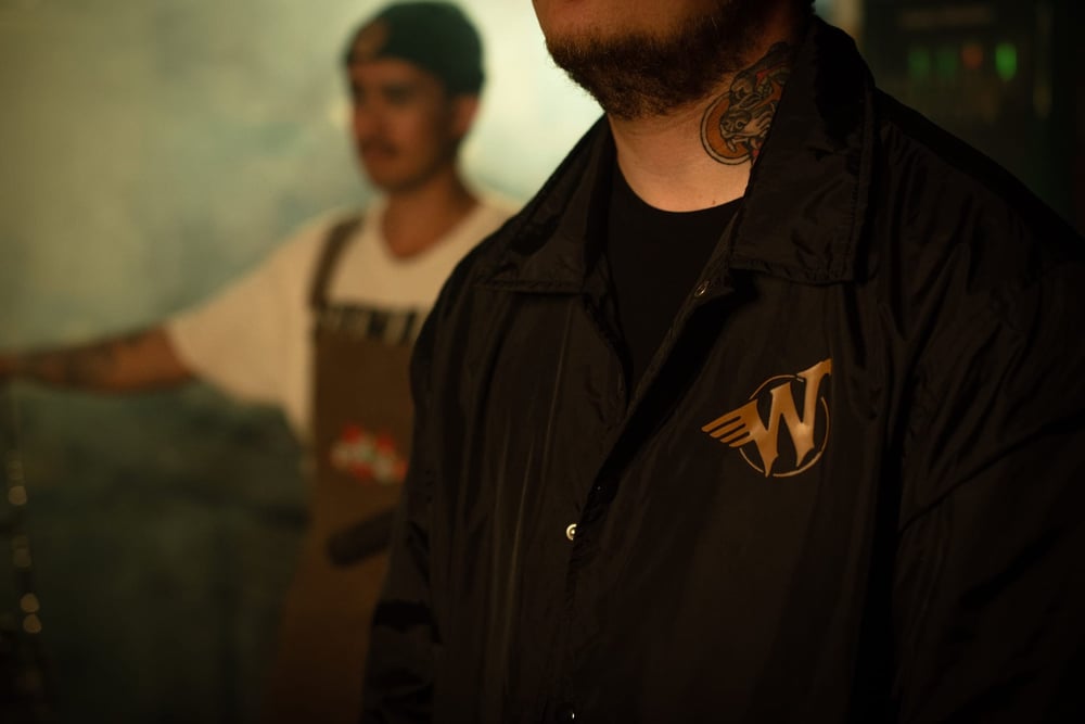 Wedgies Flying W ~ Coach/Windbreaker ~ Black 