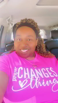 Image 2 of Prayer Changes Things- White Wording shirt Copy