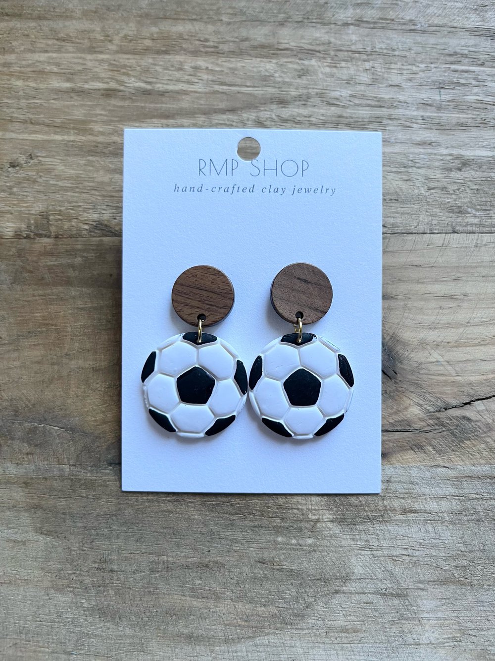 Image of Soccer Earrings