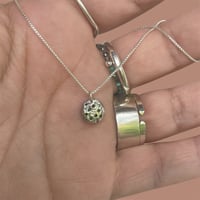 Image 1 of Chocolate chips cookie necklace 