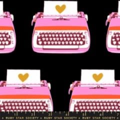 Darlings 2 Ruby Star Society Typewriters Black