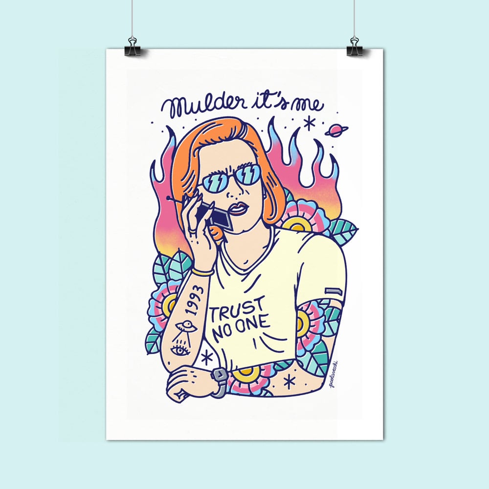 Dana Skully Print