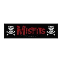 Misfits- Cross Bones Strip patch