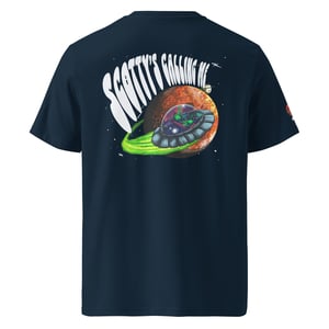 Image of Scotty’s Calling Me - organic ribbed neck t-shirt