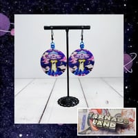 Mountaintop UFO Earrings