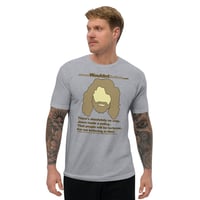 Image 4 of Jesus Wouldn't Do That 01 Fitted Short Sleeve T-shirt