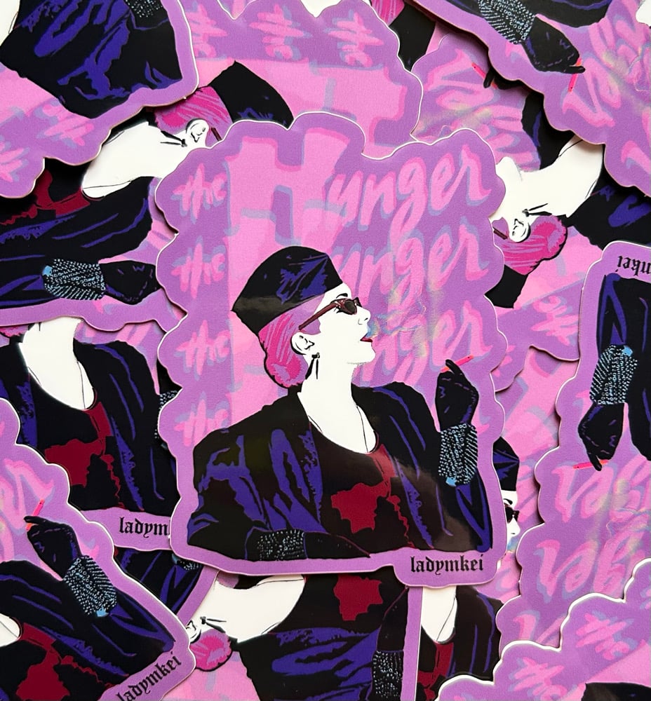 Image of The Hunger sticker