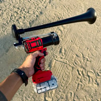 Image 1 of Train Horn for Makita 18V Battery Powered Trumpet Horn