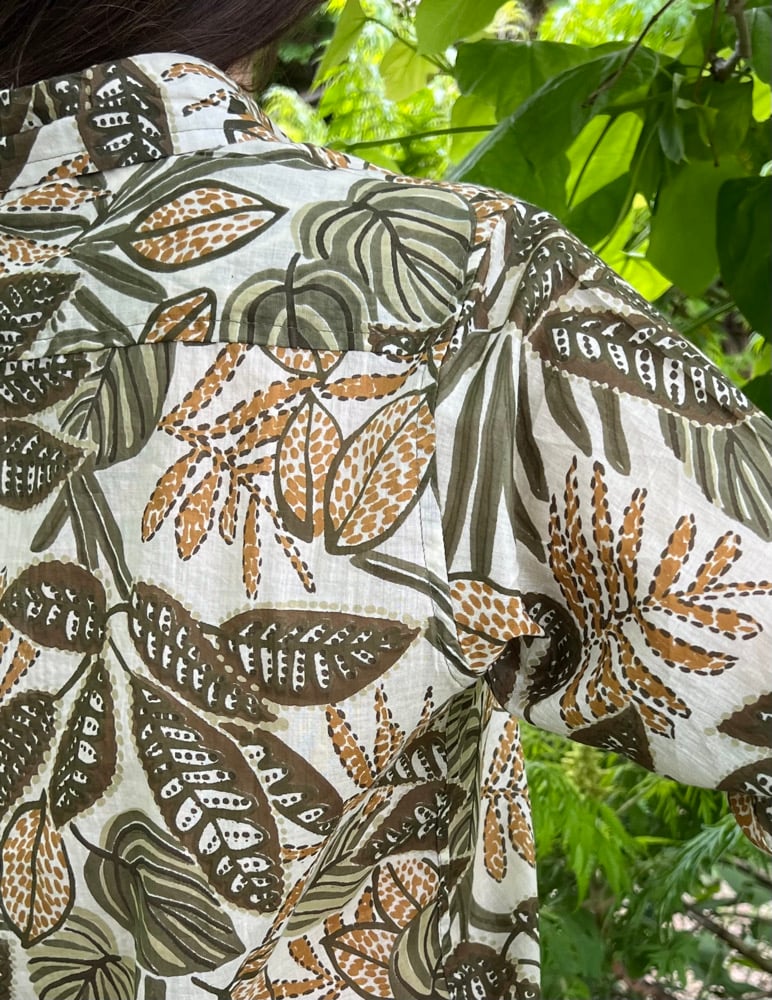 Image of Chemisier Jungle Kaki T1 - T2 - T3