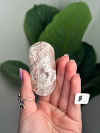 Image 10 of CHOOSE YOUR OWN HQ FLOWER AGATE PALM STONE -MADAGASCAR-