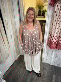 Image 2 of Cleo - Polka Dot Vest 