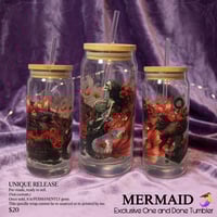 Mermaid Glass Tumbler 🧜‍♀️
