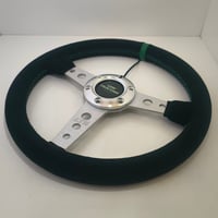 Image 4 of LTR Suede Yabai Series Steering Wheel 270mm