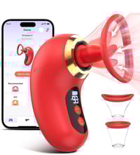 Image 1 of Sucking Vibrator