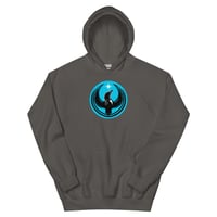 Image 3 of Unisex Gildan Hoodie - Rebel Loon Blue