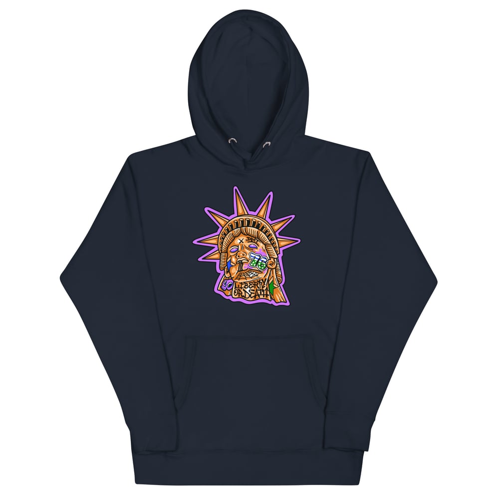 Purple Liberty Unisex Hoodie