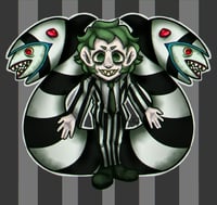 Beetlejuice Keychain [Stock: 10]