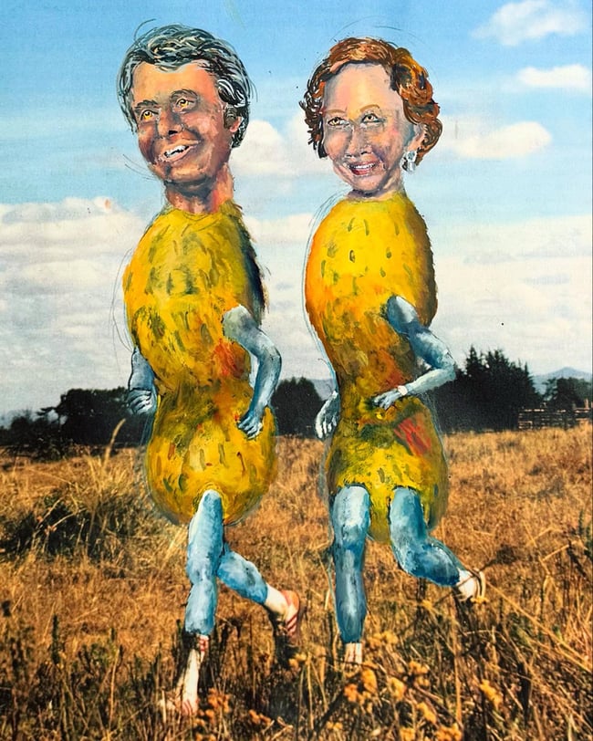 The Carters-Original Painting 