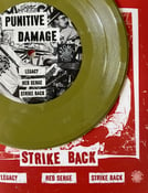 Image of Punitive Damage - Strike Back 7"