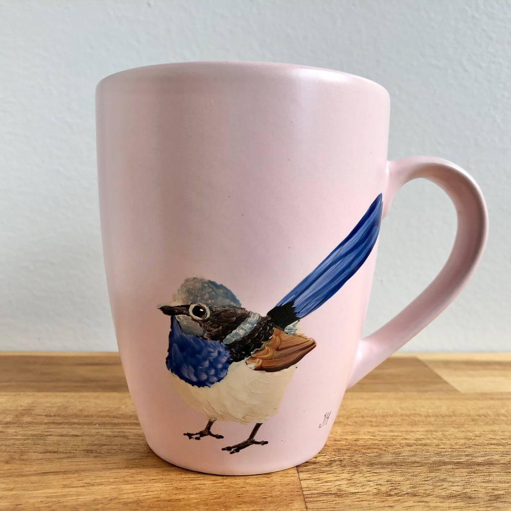 Pink Superb Fairywren Mug