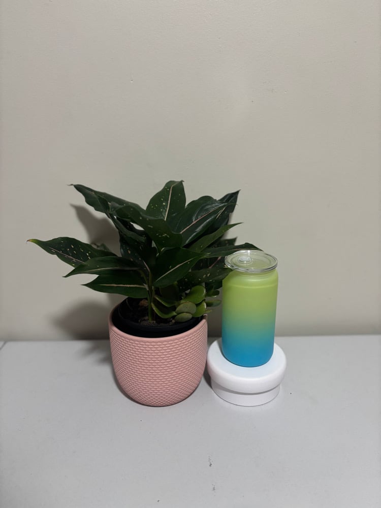 Frosted Matte Libby Can