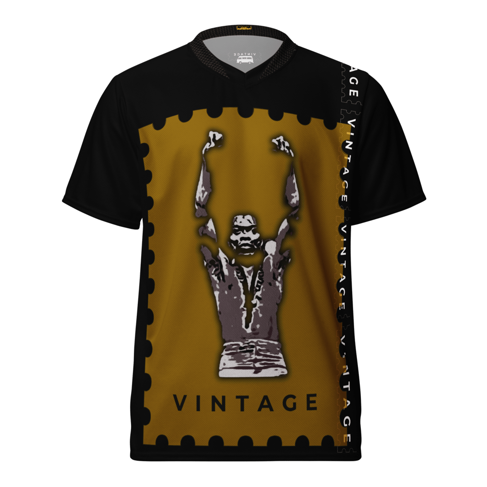 LAGOS TRAFFIC VINTAGE COUTURE (ICONIC FELA STANCE - GOLD)