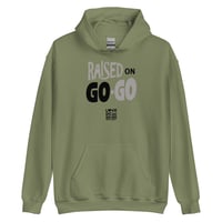 Image 2 of LOVEDCGOGO "RAISED ON GOGO - KINGS" Unisex Hoodie (see color options)