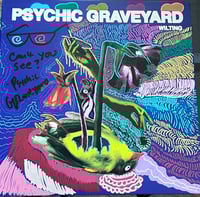 Image 8 of Psychic Graveyard 🪦 - Wilting 12 inch yellow vinyl  LP Styrofoam Records Artist Edition  