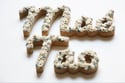 Prénom en bois et fleurs séchées personnalisable - 10cm 