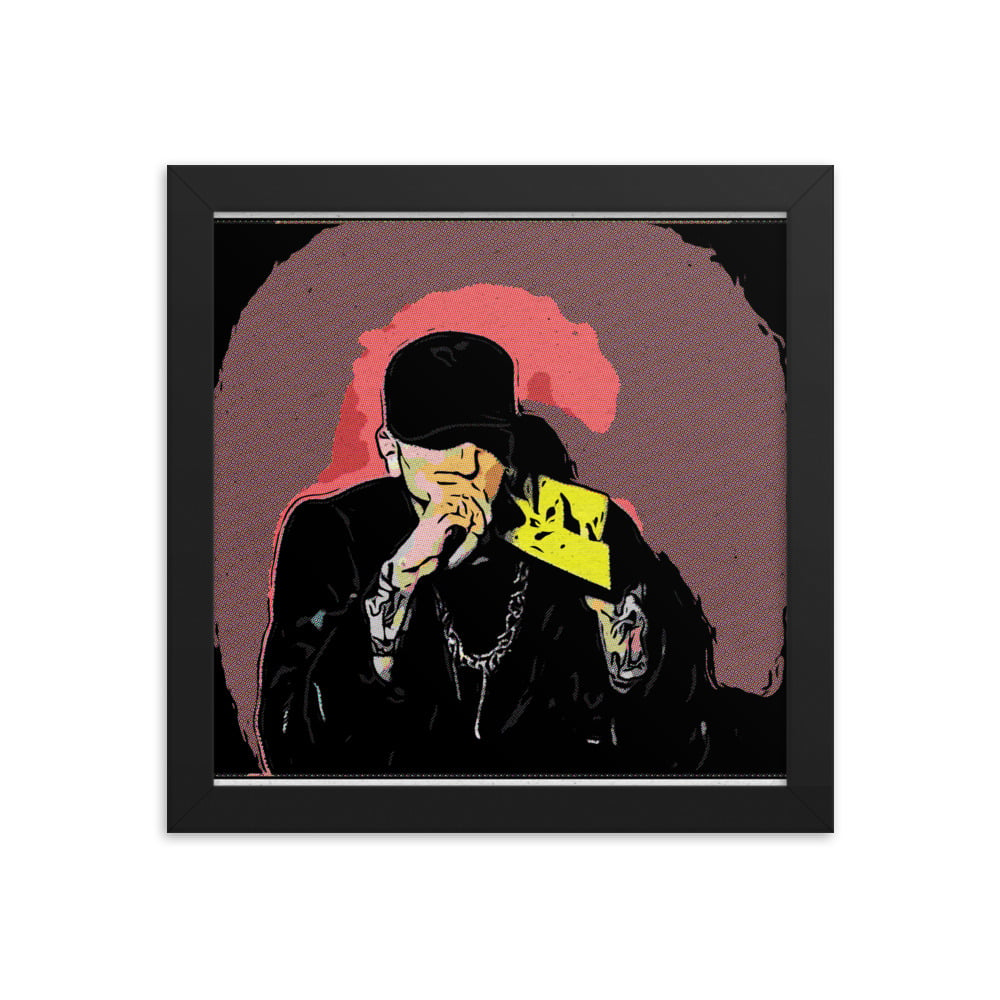 ZEN EXP - Eminem Framed photo paper poster