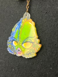 Image 3 of Charm-Puff Necklace: Lucy of the Swamp