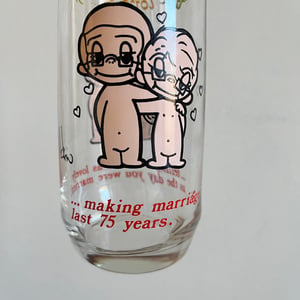 Image of Love is... 'Marriage' Tall Glass