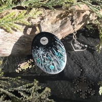 Image 1 of Winter Sparkling Meadow Resin Pendant