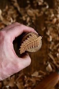 Image 7 of Fern Leaf Pendant Necklace 