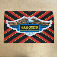 Image 2 of Vintage Harley Davidson duvet and pillow set