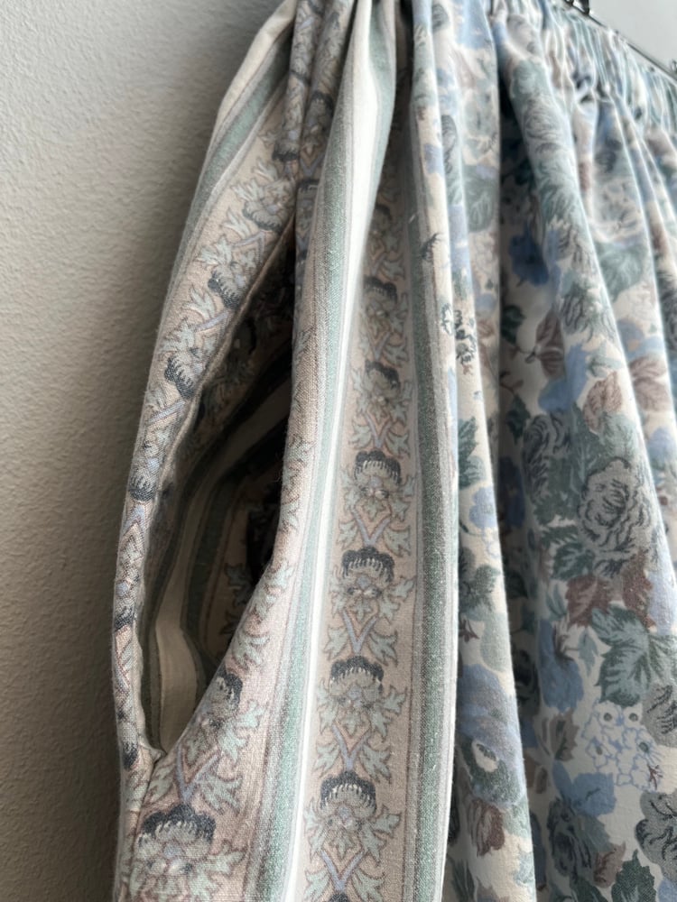 Image of light blue long skirt (xs-xxl)