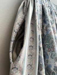 Image 4 of light blue long skirt (xs-xxl)