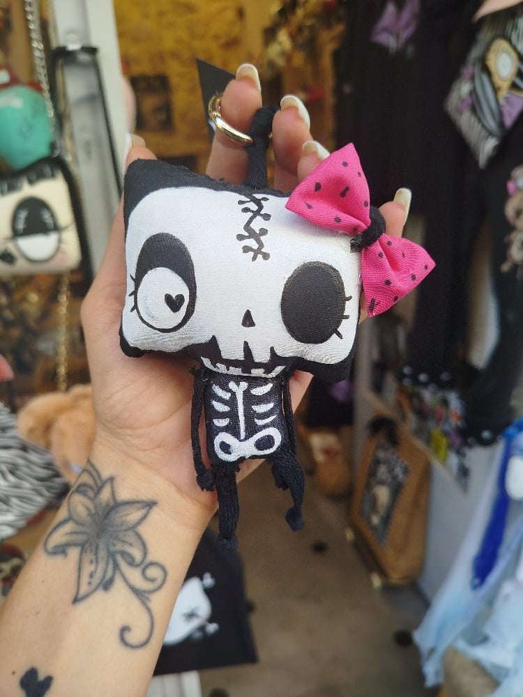 Skeleton Bag charm!!