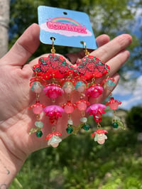 Image 3 of Strawberry Shortcake Cloud Earrings
