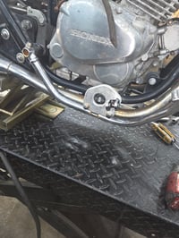 Image 4 of Honda Rebel Harley Peg Foot Contols 