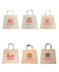 Image 1 of Macaron Tote Bags