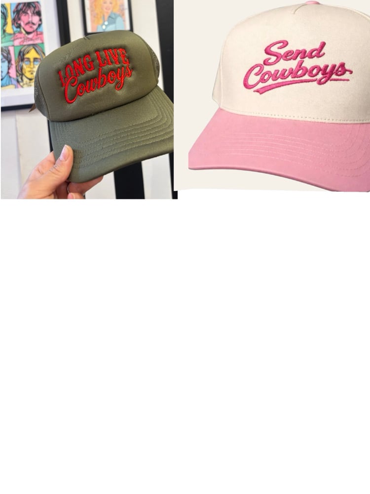 Image of Patterned trucker cap