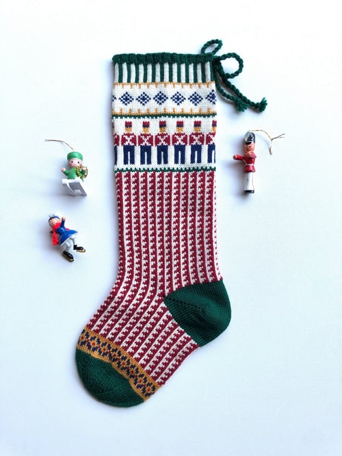 Image of Toy Soldier Christmas Stocking