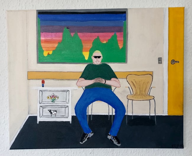 Jan i venteværelset (Dahlgaards Tivoli)